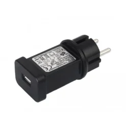 Adaptateur usb 5v-2a 5v/2a blanc - LUMINEO