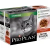 Aliment chats-sterilised boeuf sauce 10x85g - PURINA