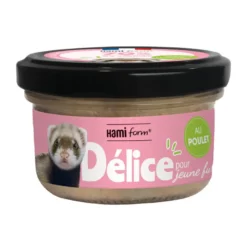 Aliment complémentaire jeune furet au poulet - HAMIFORM