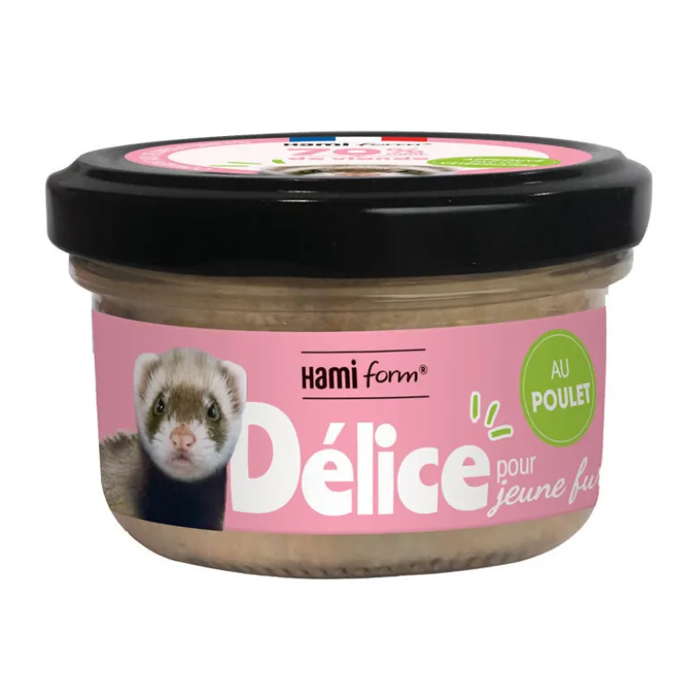 Aliment complémentaire jeune furet au poulet - HAMIFORM