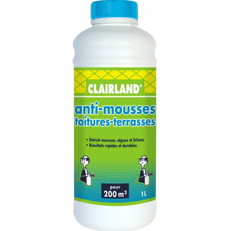Anti-mousses algues&lichens 1l - CLAIRLAND