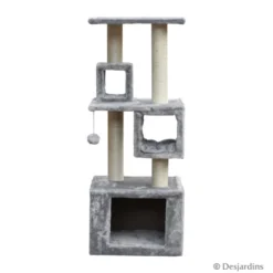 Arbre à chat gris clair 107cm - DESJARDINS