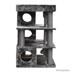 Arbre à chat gris foncé 95,5cm - DESJARDINS