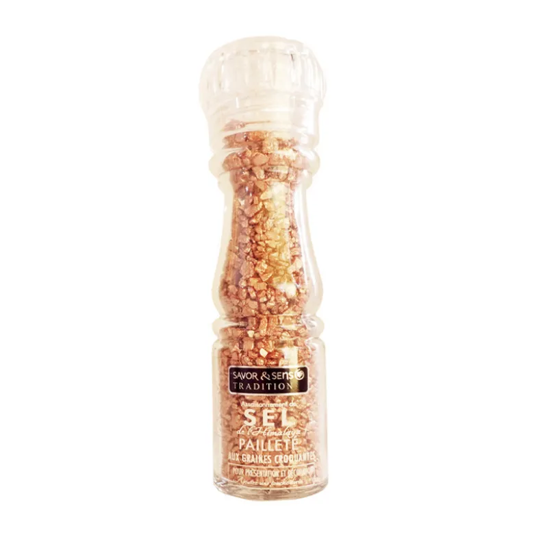 Assaisonnement de sel doré aux graines 135g - SAVOR ET SENS