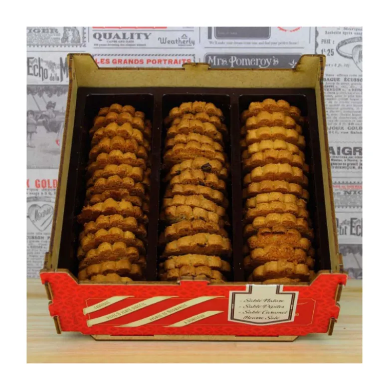 Assortiment 1, 2, 3… sablés bte 480g - LA FABRIQUE À BISCUITS HONFLEUR