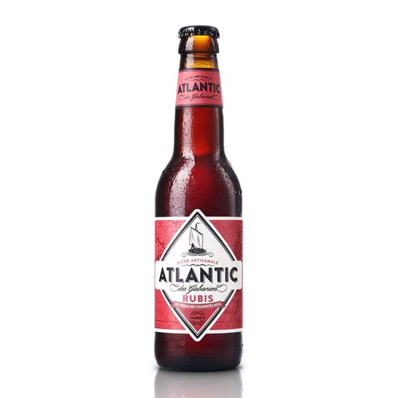 Atlantic rubis au pineau des Charentes 6° - 33 cl - BRASSERIE DES GABARIERS