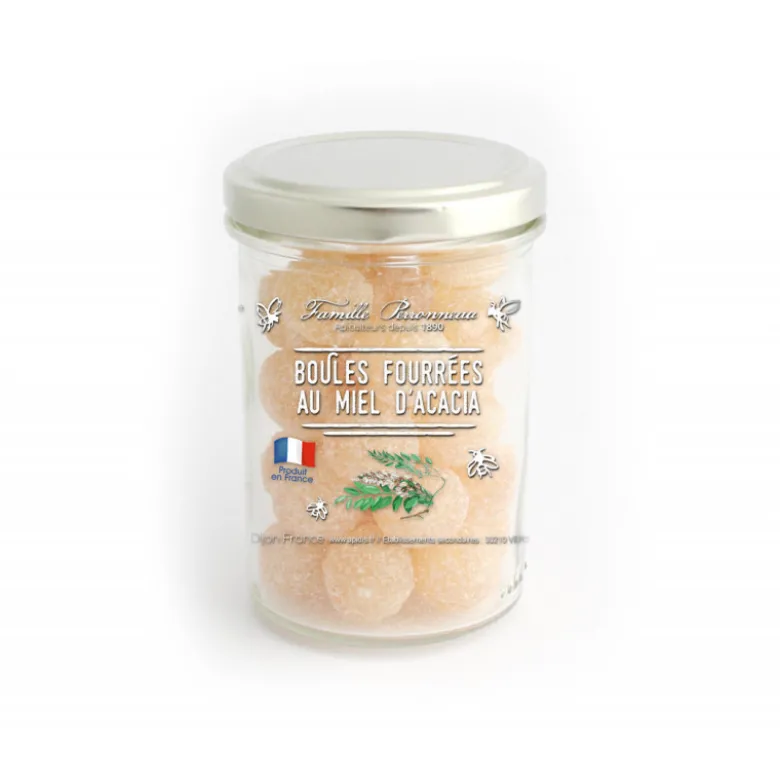 Bonbons boules fourrées miel acacia 150g - FINABEIL