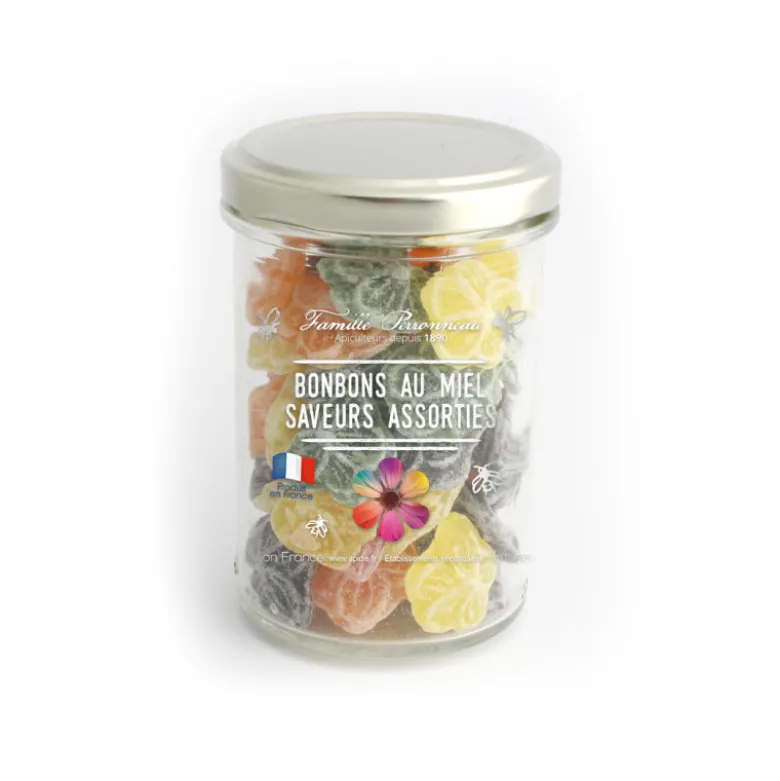 Bonbons forme fleurs assortiment 130g - FINABEIL