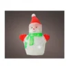 Bonhomme de neige lumineux solaire 53cm- LUMINEO