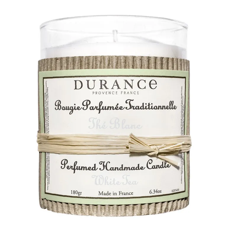 Bougie parfumée 180g thé blanc - DURANCE