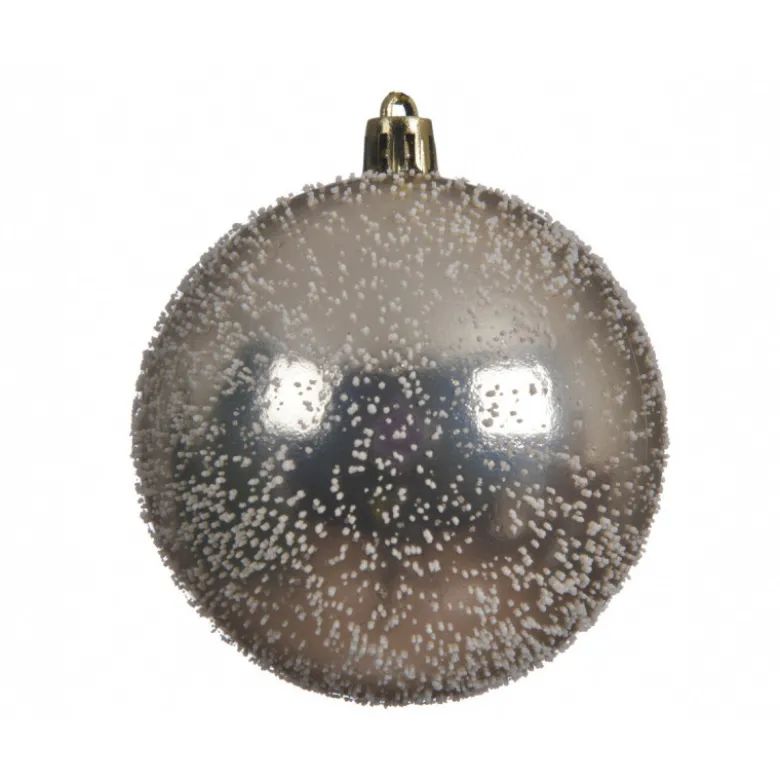 Boule déco ø8 champagne - DECORIS