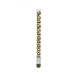 Boules tube de 14 ø3 champagne - DECORIS