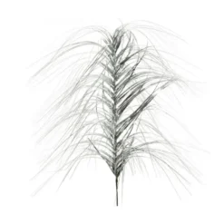 Branche scintillante 95cm argent - DECORIS