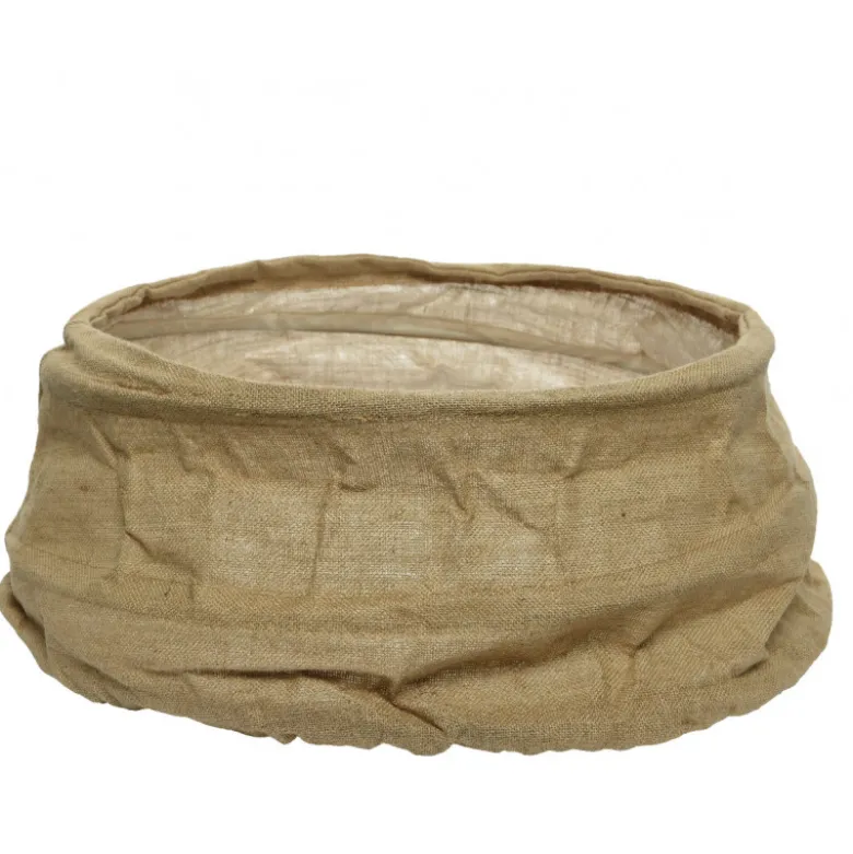Cache pied sapin tissu pop up ø68x25 lin naturel - EVERLANDS