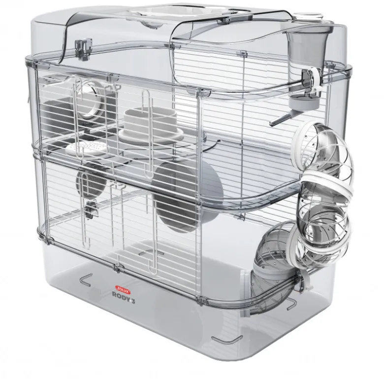 Cage rody3 duo blanc - ZOLUX