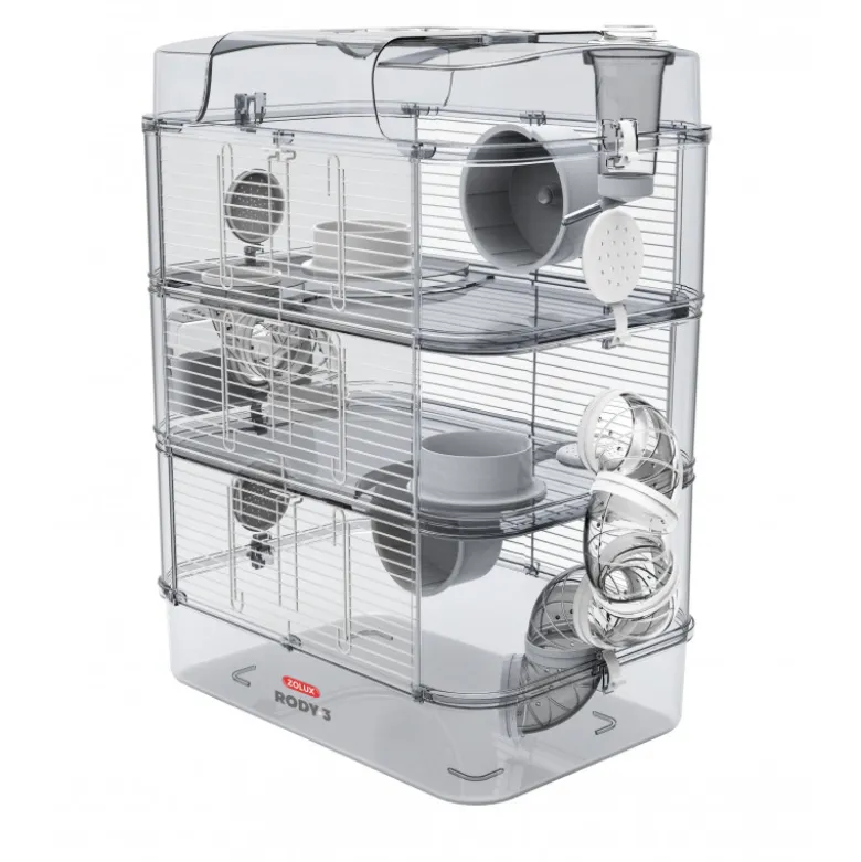 Cage rody3 trio blanc - ZOLUX