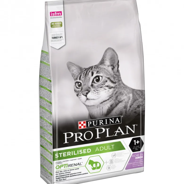 CAT STERILISED DINDE10KG