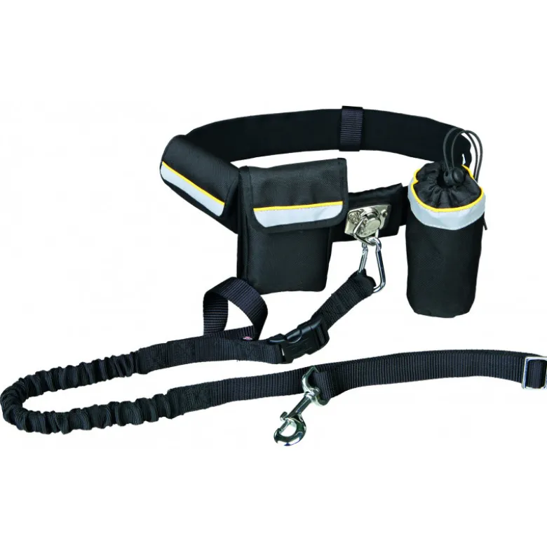 Ceinture ventrale avec laisse 60–120cm/40-1–1.35 - TRIXIE