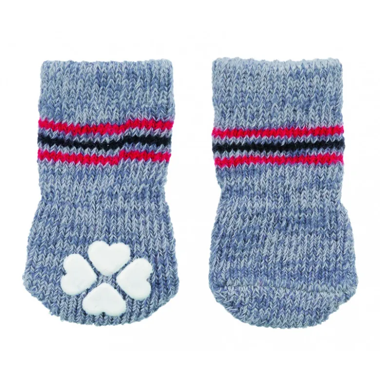 Chaussettes pour chien antidérapant XXS–XS-2pcs- TRIXIE