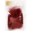 Cheveux d'ange en sachet ø2x16x13 bordeaux - DECORIS
