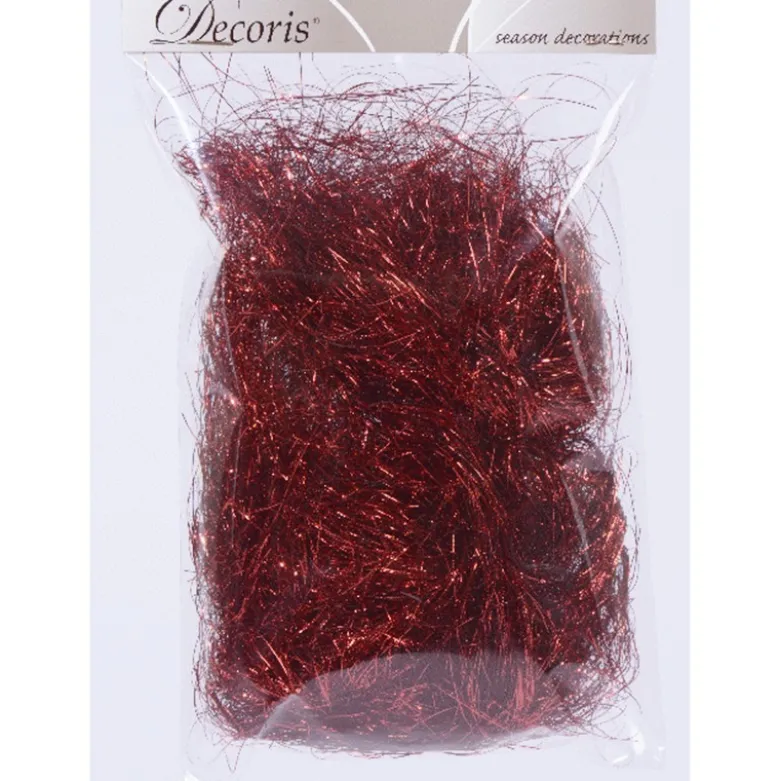 Cheveux d'ange ø2x16x13 rouge - DECORIS