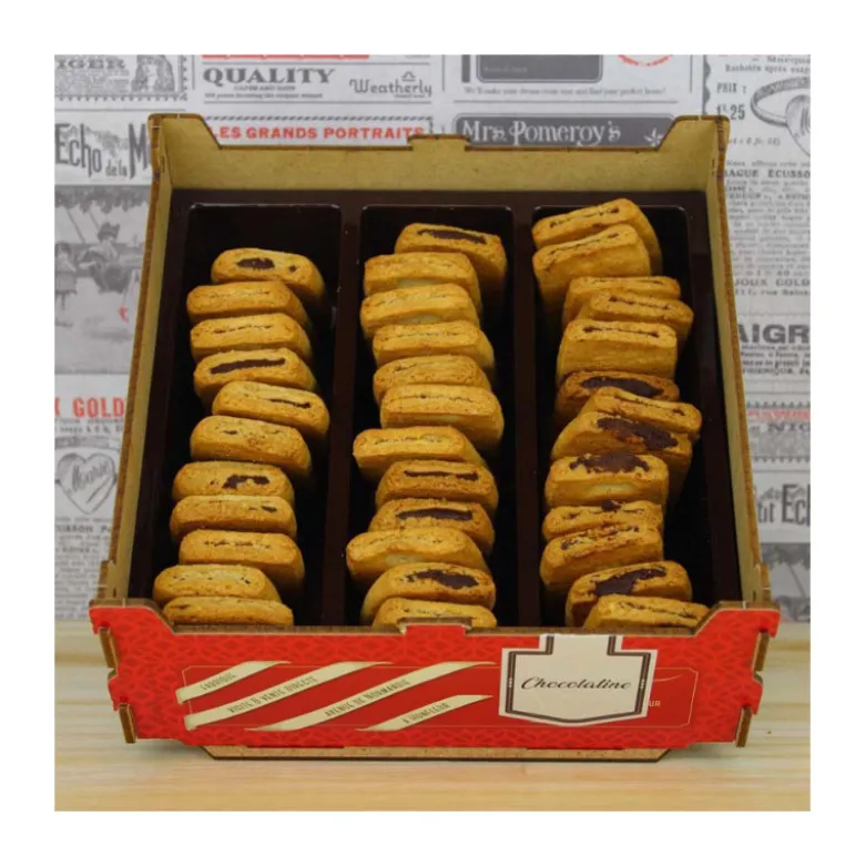 Chocolatines bte 580g - LA FABRIQUE À BISCUITS HONFLEUR