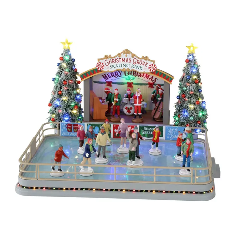 CHRISTMAS GROVE SKATING RINK - LEMAX
