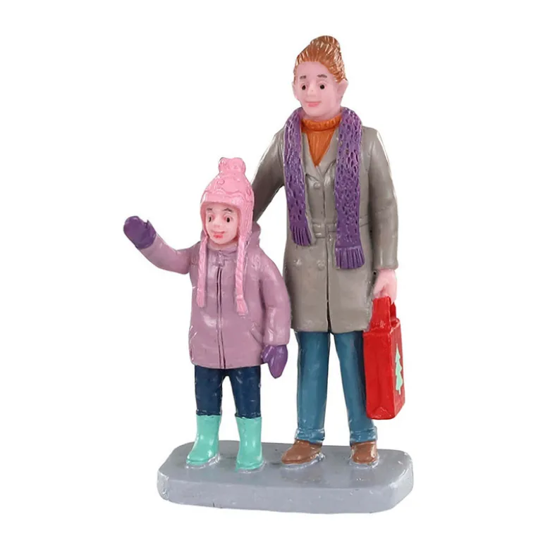 CHRISTMAS MARKET SHOPPERS - LEMAX