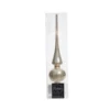 Cimier flèche en verre uni brillant ø6x26 perle - DECORIS