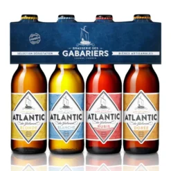 Cluster Atlantic bières des Charentes 4x33 cl - BRASSERIE DES GABARIERS