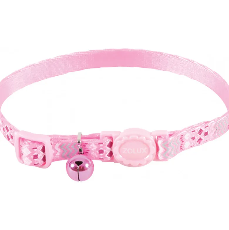 Collier nylon ethnic reglable rose - ZOLUX