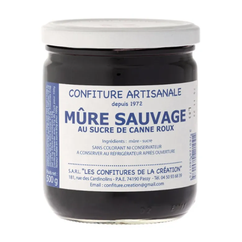 Confiture de mûre épépinée - 500g