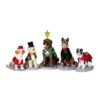 COSTUMED CANINES SET OF 5 - LEMAX