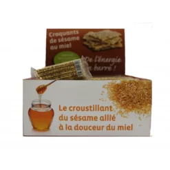 Croquants de sésame au miel 30g - FINABEIL