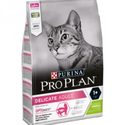 Croquettes chats-delicate adult agneau 3kg - PURINA