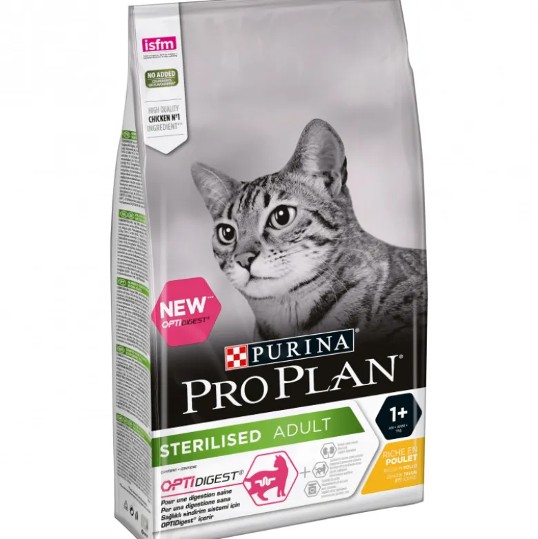 Croquettes chats-sterilised adult poulet 1.5kg - PURINA
