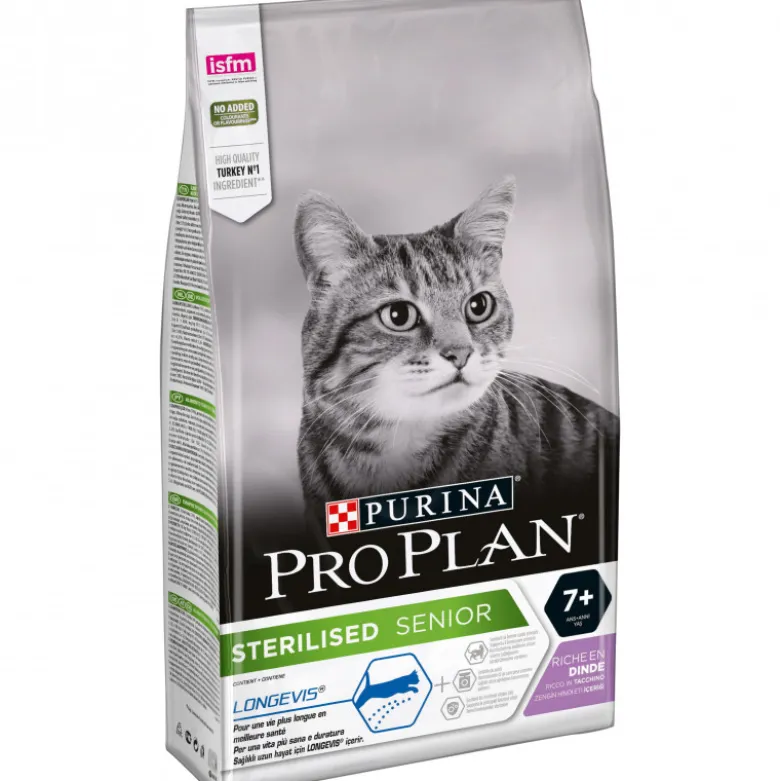 Croquettes chats-sterilised senior dinde 1.5kg - PURINA