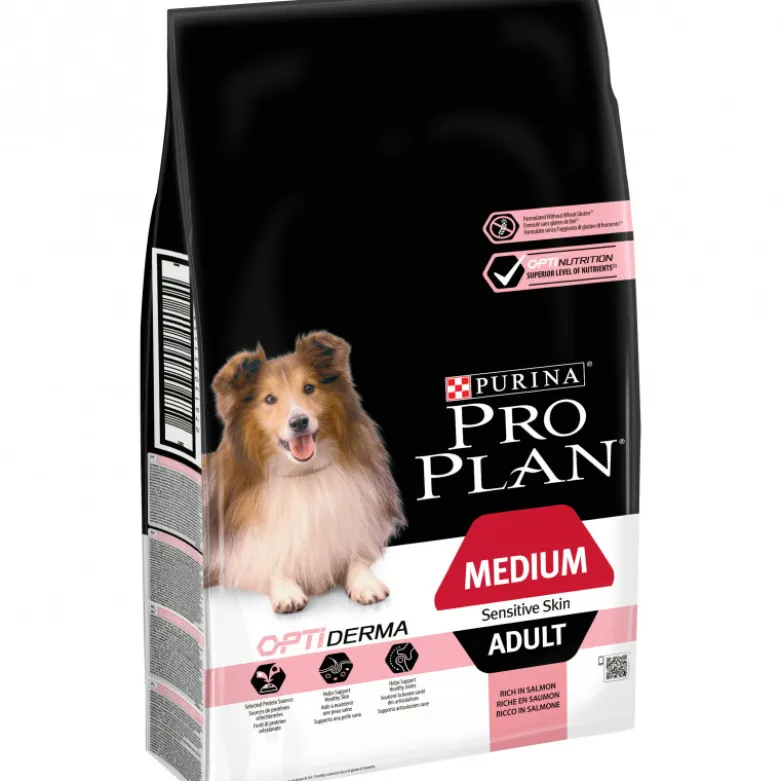 Croquettes medium adult sensitive saumon 7kg - PURINA