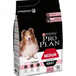 Croquettes medium adult sensitive saumon 3kg - PURINA