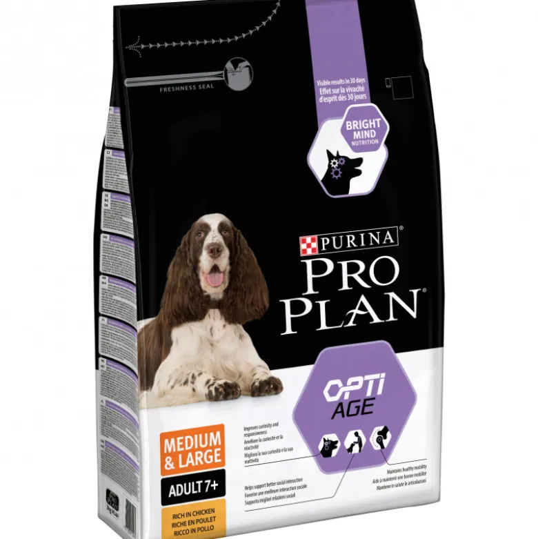 Croquettes medium&large adult poulet&riz 3kg - PURINA