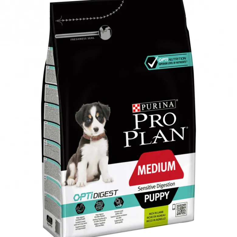Croquettes medium puppy sensitive agneau 3kg - PURINA