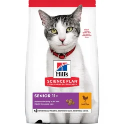 Croquettes pour chat âgé au poulet 1.5KG - HILL'S