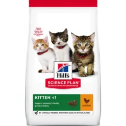 Croquettes pour chaton au poulet 3KG - HILL'S