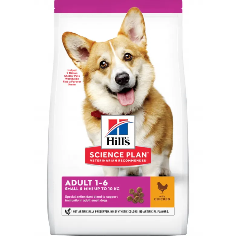 Croquettes pour petit chien au poulet 1.5KG - HILL'S