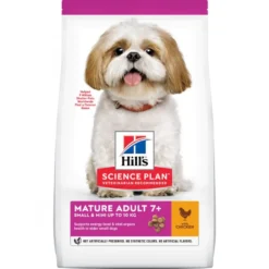 Croquettes pour petit chien âgé au poulet 6KG - HILL'S