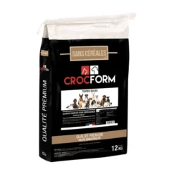 Croquettes Premium Sans Céréales chien 12kg - CROCFORM
