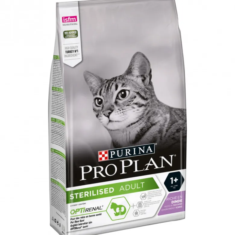 Croquettes Proplan Sterilised à la dinde - 1.5kg