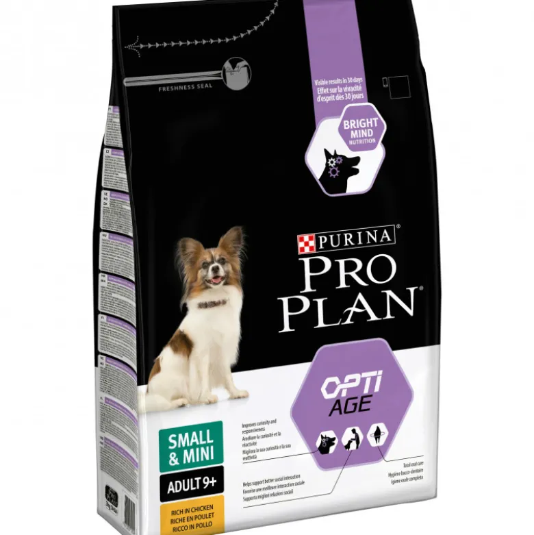 Croquettes small&mini adult poulet&riz 3kg - PURINA