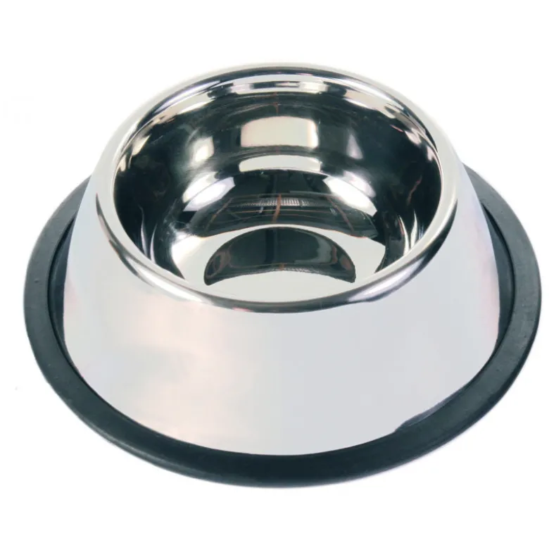 Écuelle chiens à longues oreilles inox 0.9l ø25c - TRIXIE