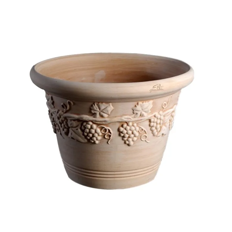 Cuvier Goicoechea "Raisin" terre cuite - ø37x28cm
